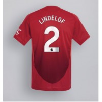 Manchester United Victor Lindelof #2 Hjemmedrakt 2024-25 Kortermet